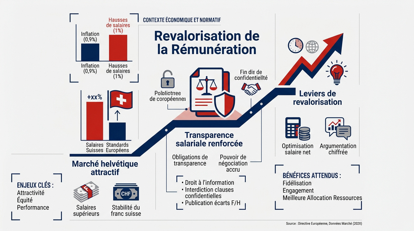 Stratégies de revalorisation salariale et opportunités sur le marché suisse en 2026