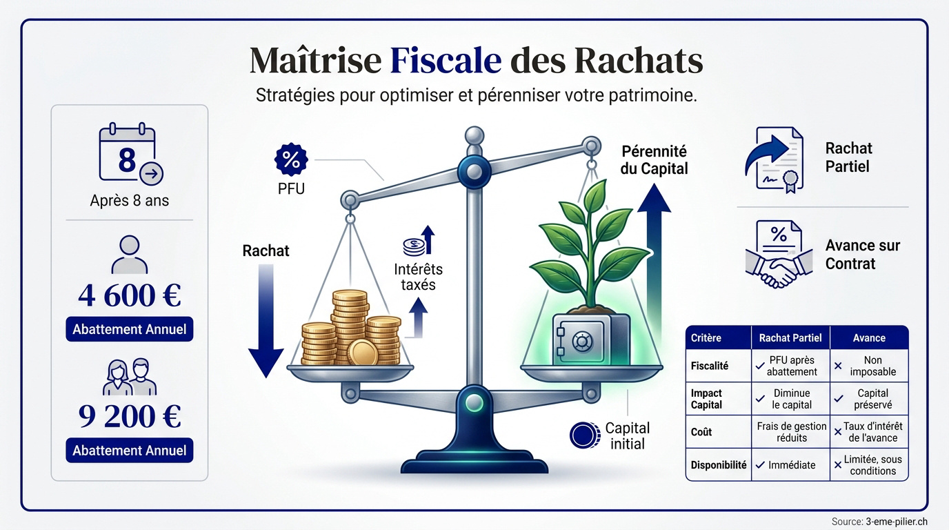 Optimisation fiscale des rachats en assurance vie