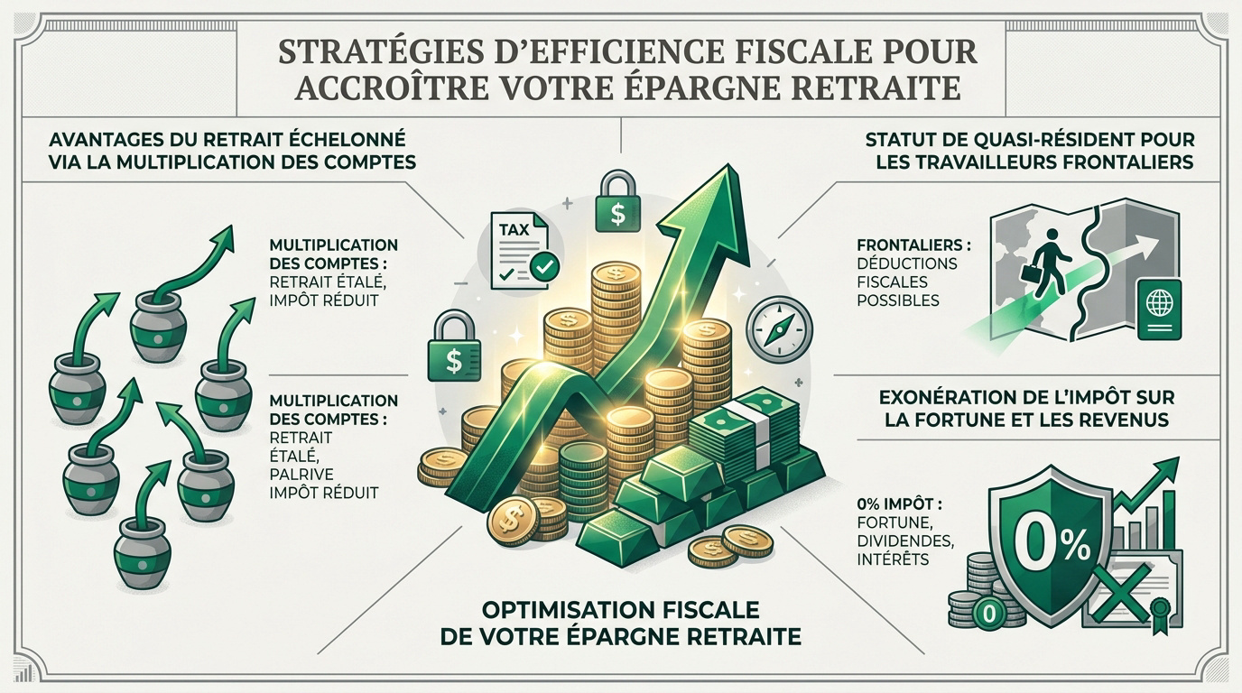 Stratégies d'optimisation fiscale pour le 3ème pilier en Suisse pour 2026
