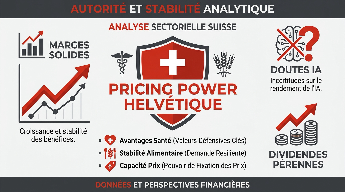 Analyse du pricing power et de la performance des entreprises du SMI en Suisse