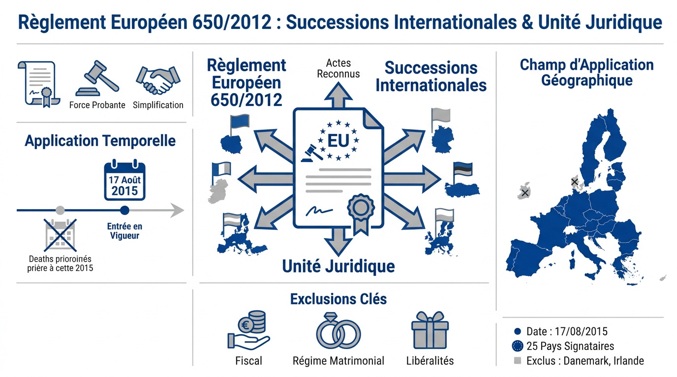 Représentation de l'unité successorale en Europe pour les successions internationales
