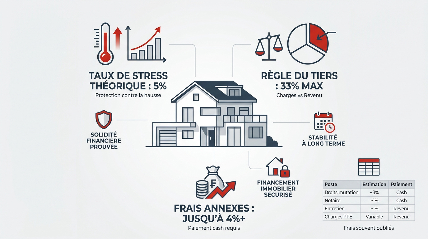 Analyse de la solvabilité financière pour un prêt immobilier en Suisse