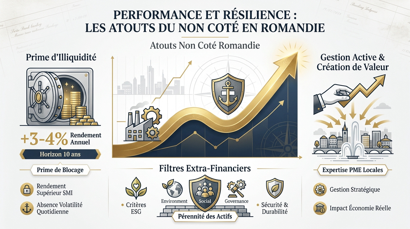 Performance et résilience du private equity en Romandie
