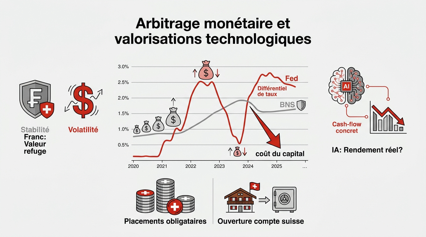 Analyse des flux monétaires et des marchés technologiques en 2026
