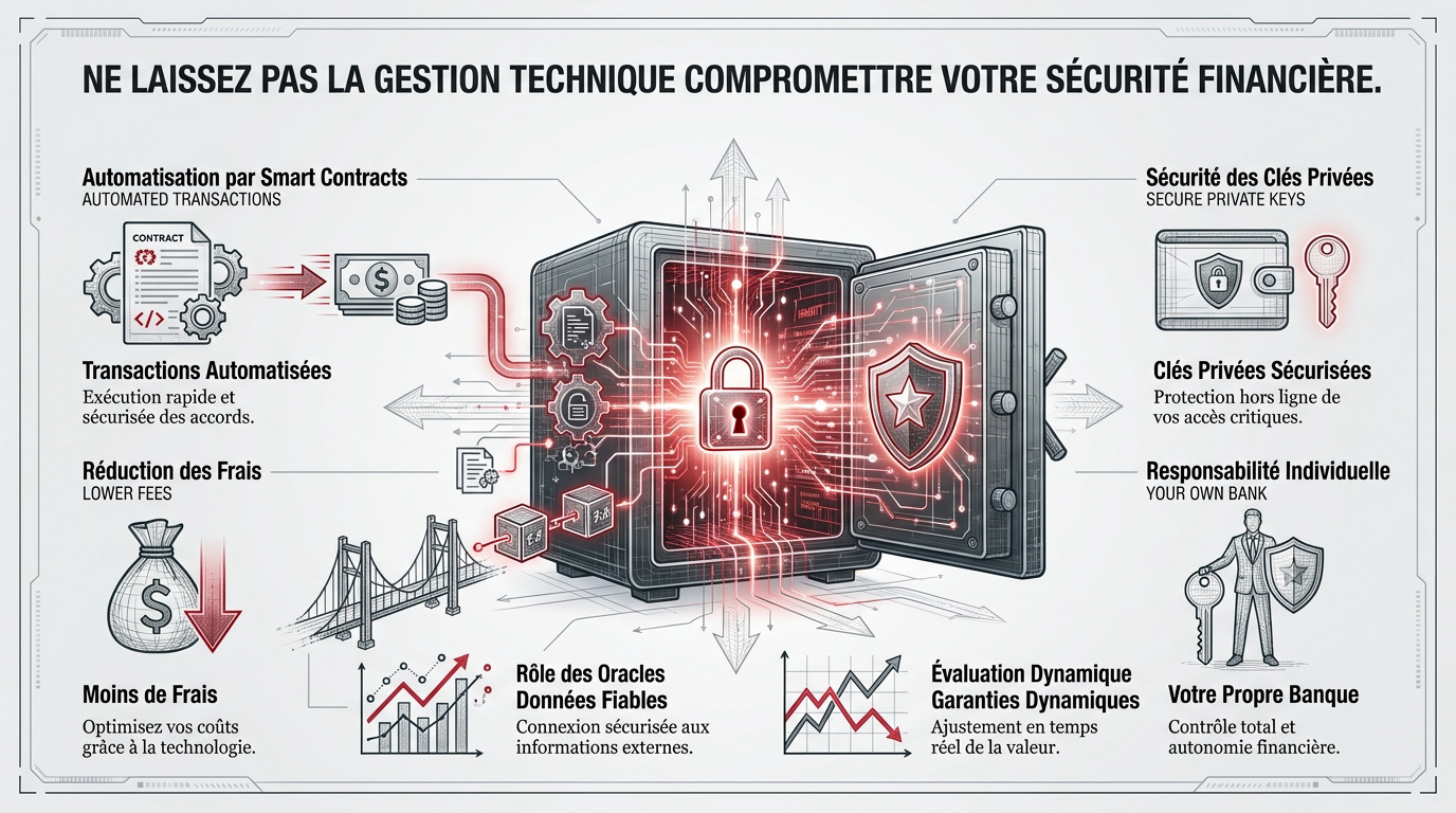 Représentation de la sécurité numérique et de la gestion technique des actifs financiers en Suisse